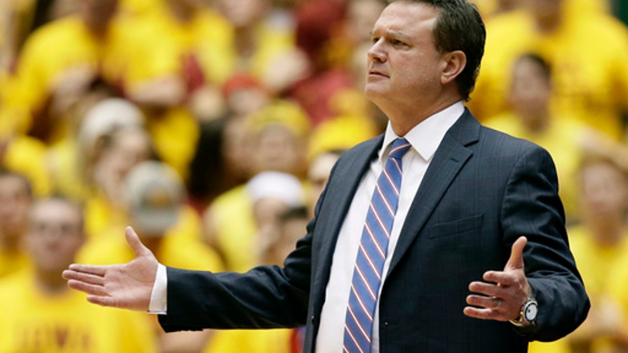 No. 4 Kansas stumbling through midpoint of Big 12 schedule